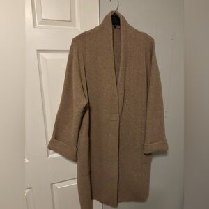 Vince Merino Wool-Alpaca blend long-line coat/sweater XL